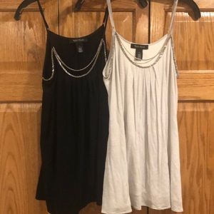 2 Women’s BHWM Tanks grey/Black
